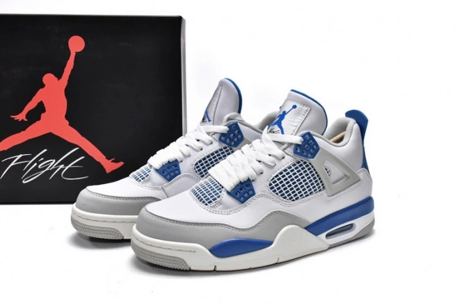 (2012) 4 Military Retro Air 308497-105 Blue Jordan 0810